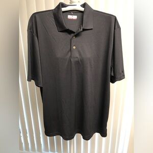 Men's Black Polo Shirt XXL